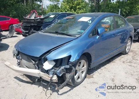 2008 Honda Civic Ex from USA, damaged, VIN 1HGFA15898L080535